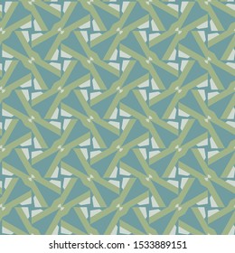 Seamless geometric ornamental vector pattern. Abstract background