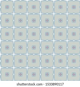 Seamless geometric ornamental vector pattern. Abstract background