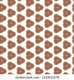 Seamless geometric ornamental vector pattern. Abstract background