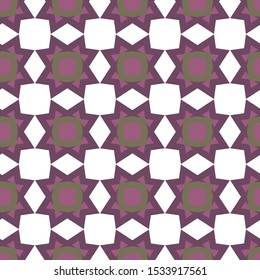 Seamless geometric ornamental vector pattern. Abstract background