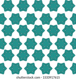 Seamless geometric ornamental vector pattern. Abstract background