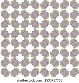 Seamless geometric ornamental vector pattern. Abstract background