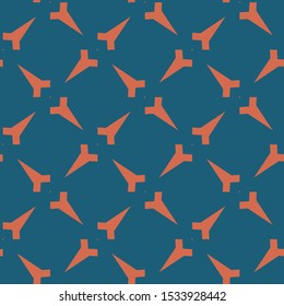 Seamless geometric ornamental vector pattern. Abstract background