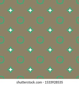 Seamless geometric ornamental vector pattern. Abstract background