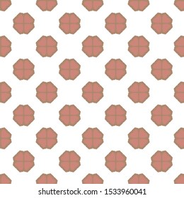 Seamless geometric ornamental vector pattern. Abstract background