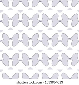 Seamless geometric ornamental vector pattern. Abstract background