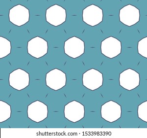 Seamless geometric ornamental vector pattern. Abstract background