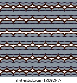 Seamless geometric ornamental vector pattern. Abstract background
