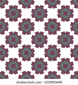 Seamless geometric ornamental vector pattern. Abstract background