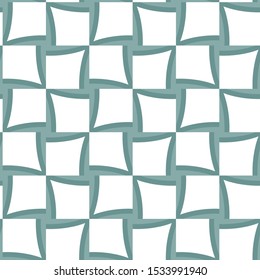 Seamless geometric ornamental vector pattern. Abstract background