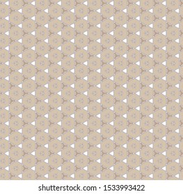 Seamless geometric ornamental vector pattern. Abstract background