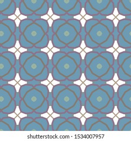 Seamless geometric ornamental vector pattern. Abstract background