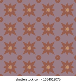Seamless geometric ornamental vector pattern. Abstract background