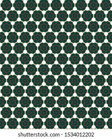 Seamless geometric ornamental vector pattern. Abstract background