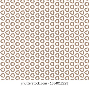 Seamless geometric ornamental vector pattern. Abstract background