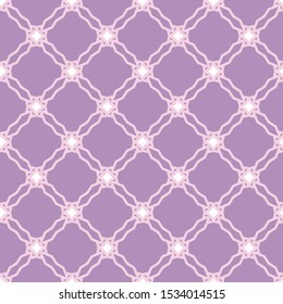 Seamless geometric ornamental vector pattern. Abstract background