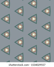 Seamless geometric ornamental vector pattern. Abstract background
