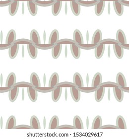 Seamless geometric ornamental vector pattern. Abstract background