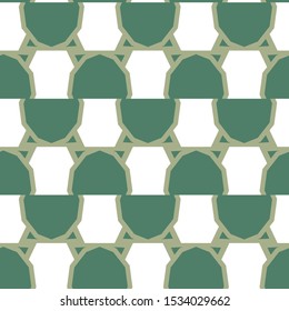 Seamless geometric ornamental vector pattern. Abstract background
