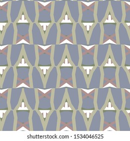 Seamless geometric ornamental vector pattern. Abstract background