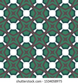 Seamless geometric ornamental vector pattern. Abstract background