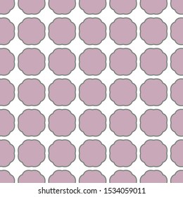 Seamless geometric ornamental vector pattern. Abstract background