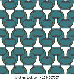Seamless geometric ornamental vector pattern. Abstract background
