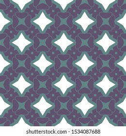 Seamless geometric ornamental vector pattern. Abstract background