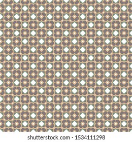 Seamless geometric ornamental vector pattern. Abstract background