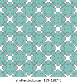 Seamless geometric ornamental vector pattern. Abstract background