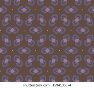 Seamless geometric ornamental vector pattern. Abstract background