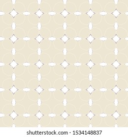 Seamless geometric ornamental vector pattern. Abstract background