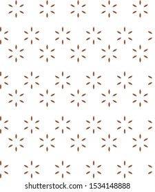 Seamless geometric ornamental vector pattern. Abstract background