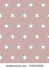 Seamless geometric ornamental vector pattern. Abstract background