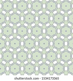 Seamless geometric ornamental vector pattern. Abstract background