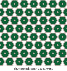 Seamless geometric ornamental vector pattern. Abstract background