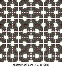 Seamless geometric ornamental vector pattern. Abstract background