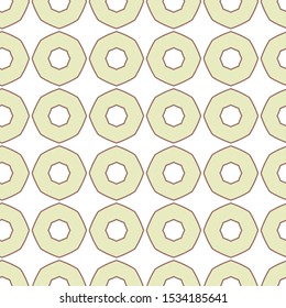 Seamless geometric ornamental vector pattern. Abstract background