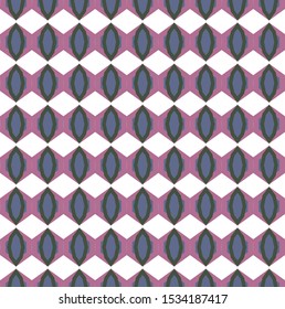 Seamless geometric ornamental vector pattern. Abstract background