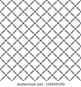 Seamless geometric ornamental vector pattern. Abstract background