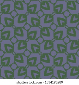 Seamless geometric ornamental vector pattern. Abstract background