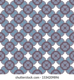 Seamless geometric ornamental vector pattern. Abstract background