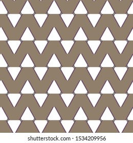 Seamless geometric ornamental vector pattern. Abstract background