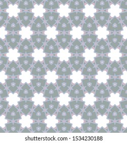 Seamless geometric ornamental vector pattern. Abstract background