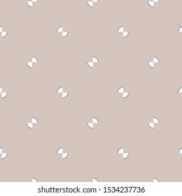 Seamless geometric ornamental vector pattern. Abstract background