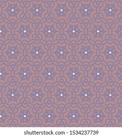 Seamless geometric ornamental vector pattern. Abstract background