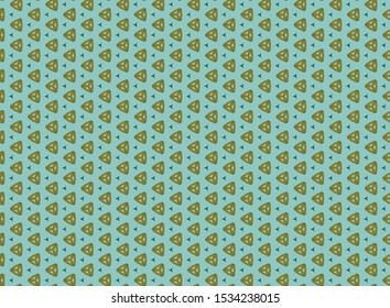 Seamless geometric ornamental vector pattern. Abstract background