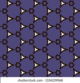 Seamless geometric ornamental vector pattern. Abstract background
