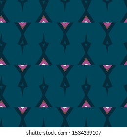 Seamless geometric ornamental vector pattern. Abstract background