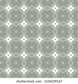 Seamless geometric ornamental vector pattern. Abstract background